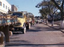 Chegada da comitiva com as madeiras