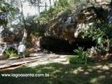 Vista da entrada da gruta